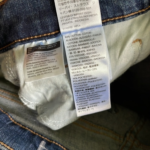 Levis 311 Jeans - Picture 5 of 6